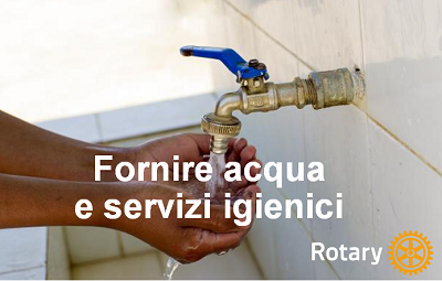 Fornire acqua e servizi igienici N
